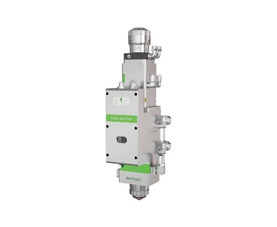 Cabeçote de corte Raytools da Fiber EF 3015NP, com o corpo de peça única e as conexões de água do resfriamento das lentes