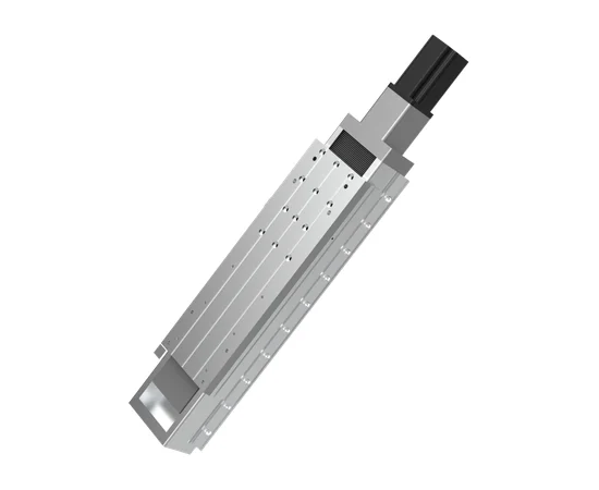 Conjunto modular do eixo Z da Fiber EF 6015H, com a guia vedada e o motor na ponta