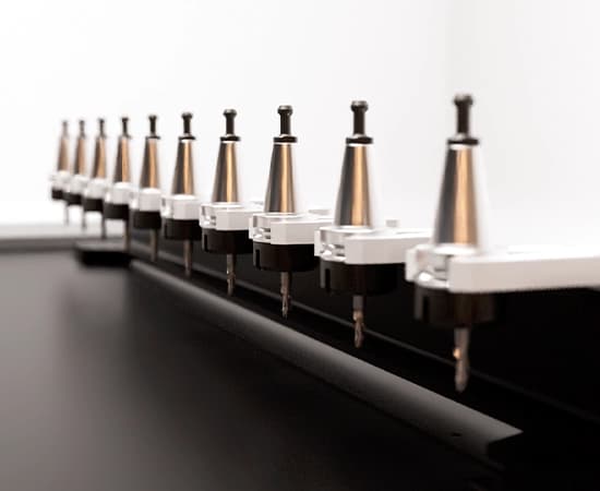 Magazine de 10 ferramentas com cones ISO30 do centro de usinagem Start 10 ATC
