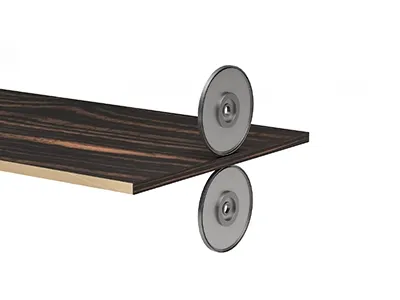 Grupo raspador, item de série da Coladeira de Borda EC5 Max S30