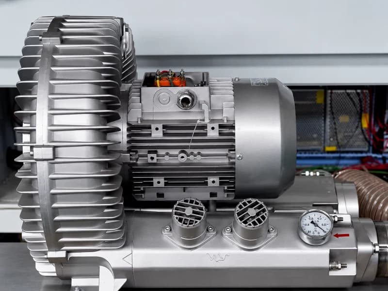 Bomba de vácuo de 9 kW, item de série da Mesa de Corte Digital EK 1625