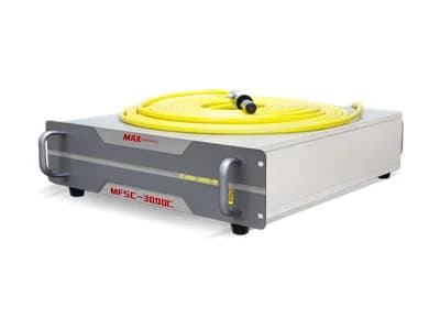 Fonte laser fiber MAX de 3 kW, item de série da Máquina de Corte a Laser Fiber EF 3015H