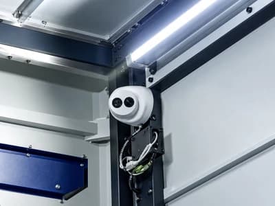 Monitoramento por câmera, item de série da Máquina de Corte a Laser Fiber EF 3015H