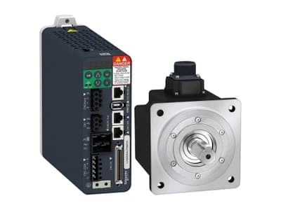 Servomotores Schneider e redutores SHIMPO, item de série da Máquina de Corte a Laser Fiber EF 3015NP