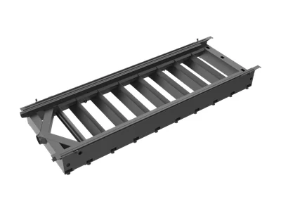 Base soldada com alívio de tensões, item de série da Máquina de Corte a Laser Fiber EF 6015H