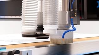 2 Spindles, item de série da Router CNC Hybrid 1550