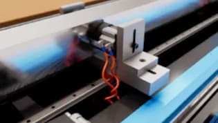 Blocos ajustáveis, item de série da Router CNC Hybrid 1550