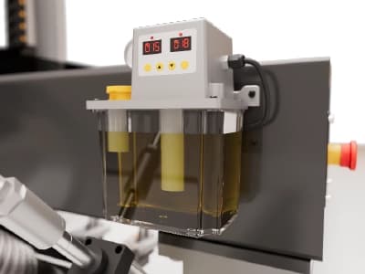 Lubrificação automática, item de série da Centro de Usinagem Max S 12 ATC