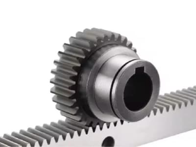 Cremalheira helicoidal, item de série da Centro de Usinagem CNC New Pro 16 U