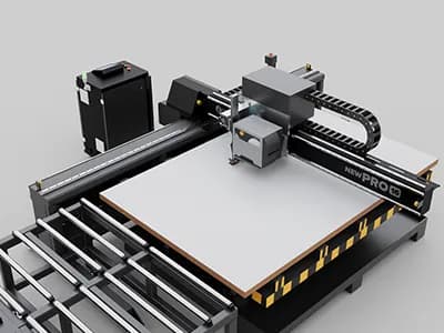 Lift carregador de chapas, item de série da Centro de Usinagem CNC New Pro 16 L