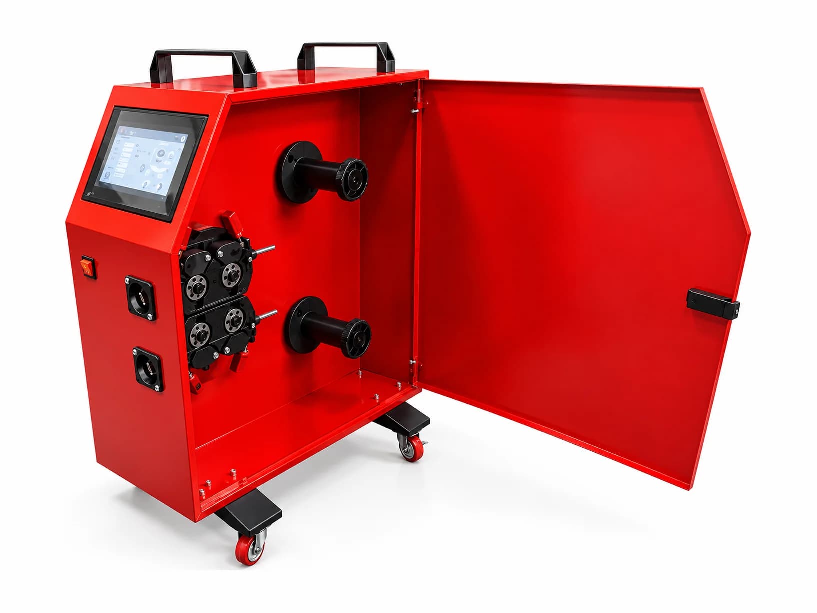 Alimentador de arame duplo, item de série da Máquina de Solda a Laser SFE 3000W