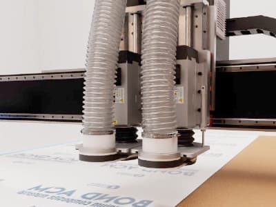 2 Spindles, item de série da Router CNC Start Full 1525