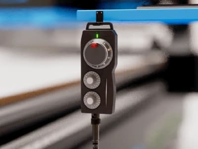 Controle MPG, item de série da Router CNC Start Full 1525