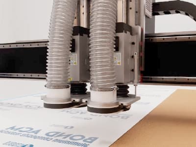 2 Spindles, item de série da Router CNC Start Full 2050