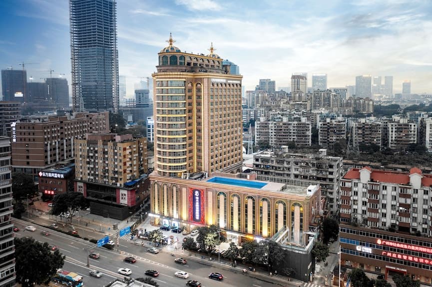 Chegada a Guangzhou