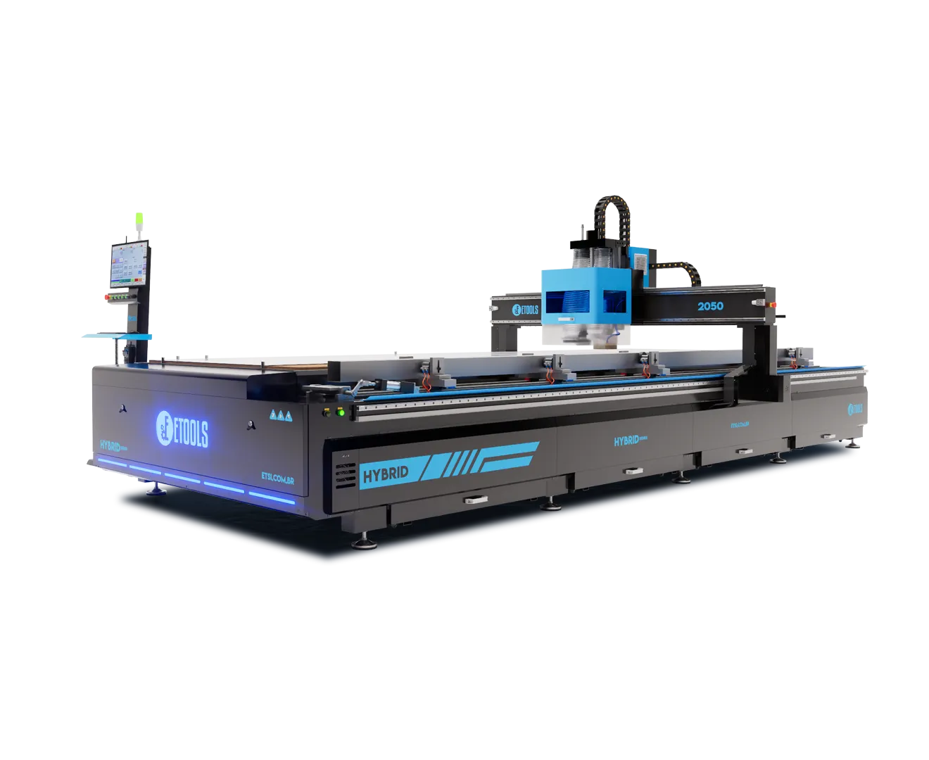 Router CNC Hybrid - Máquina CNC híbrida profissional para múltiplas aplicações. Versatilidade, precisão e alta performance. Etools Imports